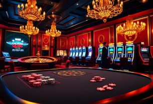 Experience the excitement of QH88 with vibrant tables and colorful chips in a lively casino atmosphere.