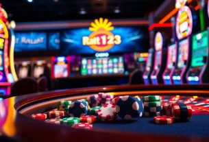 Menikmati momen mendebarkan di mesin slot online yang hidup dan meja kasino Ratu123.